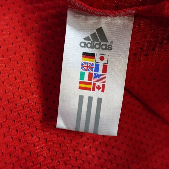 Adidas Basketball Jersey XL Red NC State #33 Josh Powell Cedric Simmons Vintage - Picture 4 of 9